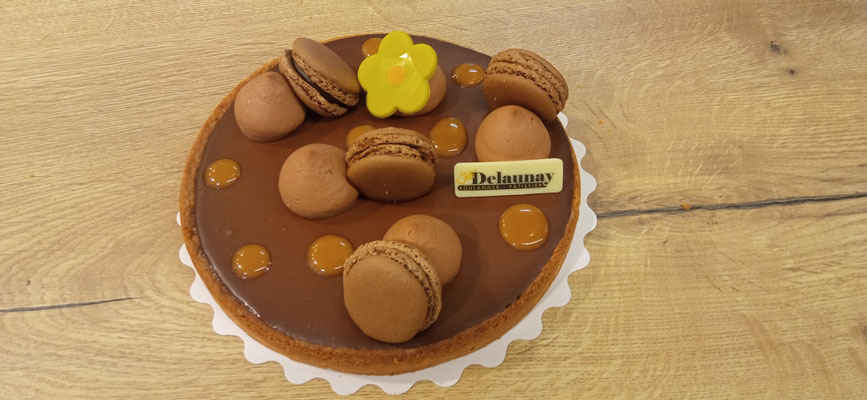 Tarte chocolat/caramel