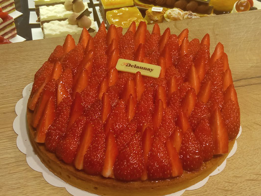 Tarte aux fraises 