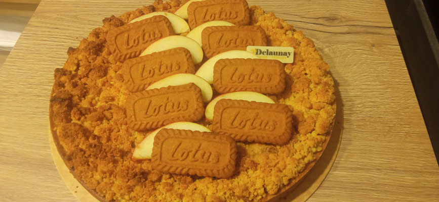 Crumble pomme/spéculoos