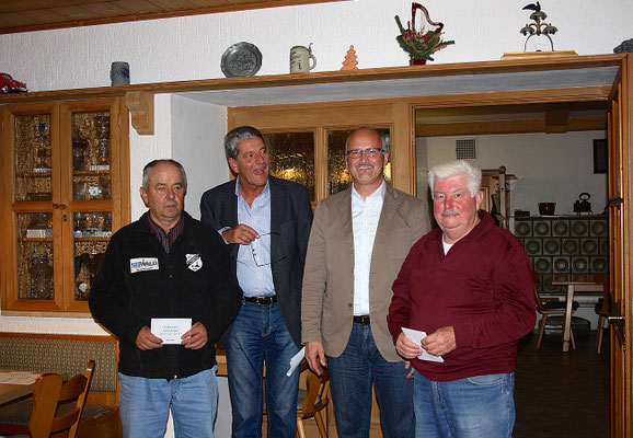A-Klasse-Aufsteiger Sommer 2015: Plettl, Riedl, Kufner, Stiegler