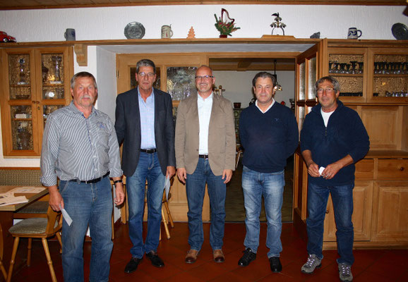 Kreisliga-Aufsteiger Sommer 2015: Bauer, Reißner, Weiß, Zilch
