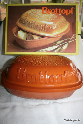 Keramik-Brottopf Originalverpackung ungebraucht 