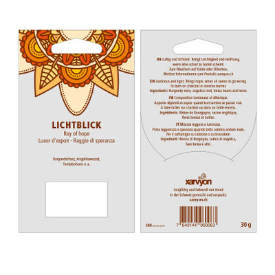 Verpackung Räuchermischung