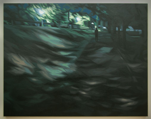 afterimage of the night , 910×1,167㎜ , oil on canvas , 2024