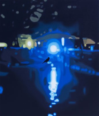 Untitled , 530×455㎜ , oil on canvas , 2023