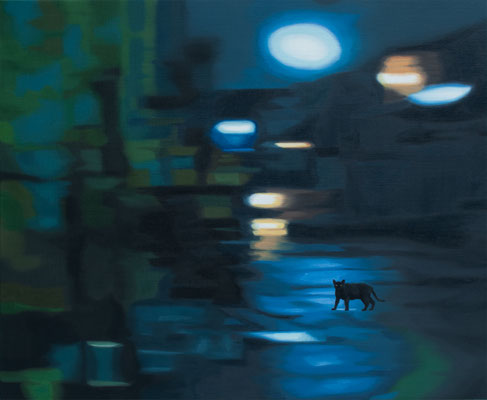Untitled , 500×606㎜ , oil on canvas , 2023