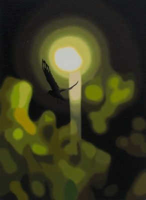 Untitled , 333×242㎜ , oil on canvas , 2022