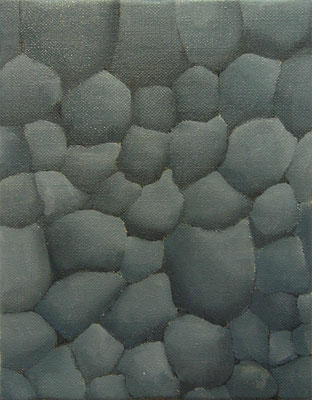 アスファルト , 180×140㎜ , oil on canvas , 2004