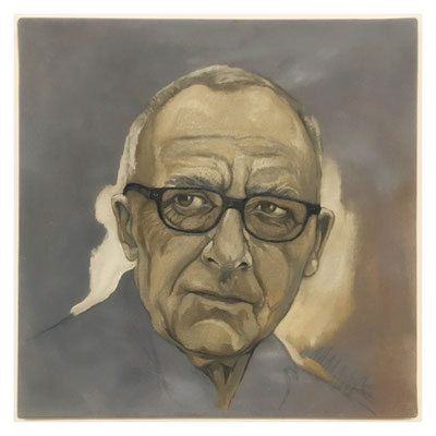 Peinture (Gerhard Richter) / 2006 / Huile et crayon de couleur sur toile de coton brute marouflée sur contreplaqué monté sur châssis / 35x35 cm