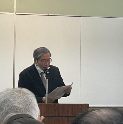 中心になって事業を推進してきた担当者の事業報告