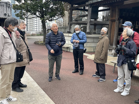 広い境内で全員が完歩できたことを喜びました。お疲れ様