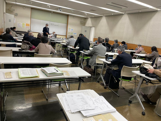 役員会は市外からの参加者も多いのですが、コロナ下前の人数が出席できるようになってきました。