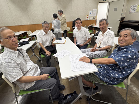 記念旅行部会の皆さまです。