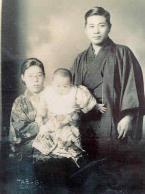 両親と筆者