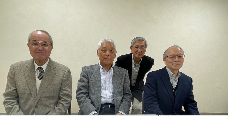 会計監査の皆様と一緒に記念撮影、今日はありがとございました。