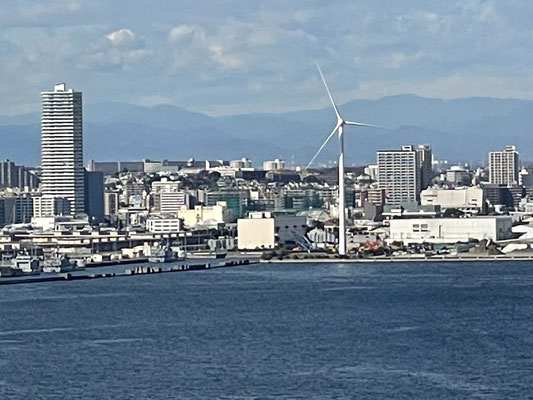 スカイウォークからのみなとみらい