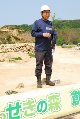 コウヨウザンの説明黒田幸喜さん