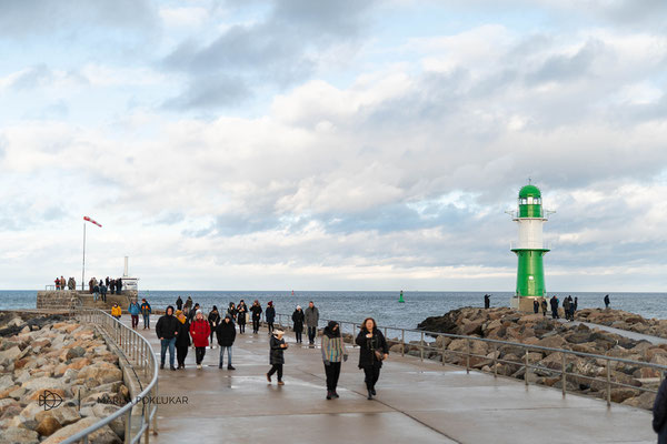 unterwegs in Warnemünde