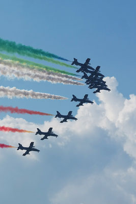 Frecce Tricolori at Air14 in Payerne