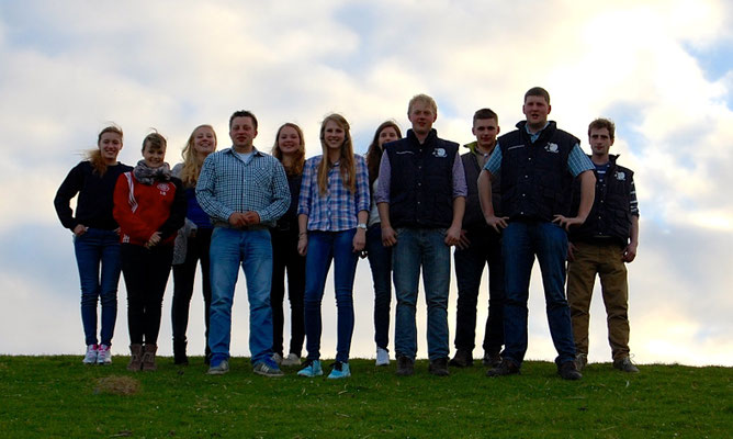 v.l. Sandy Schüler, Lena Osnabrügge, Lea Sponbiel, Christian Schramm, Birge Jarrens, Jenny Möller, Fenja Wiborg, Hendrik Jäger, Sönke Hinrichs, Henning Tjarks, Ayke Meyer
