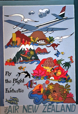 "Air New Zealand 1967" -100x70 - Nr:489