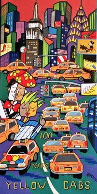 "100 Years Yellow Cabs" - 100x50 - Nr:370