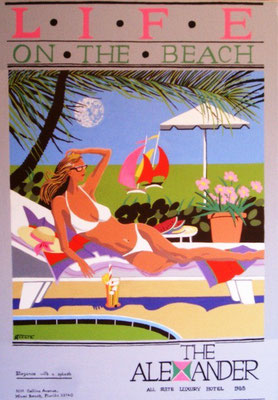 "Life-on the beach-The Alexander 1988" -100x70 - Nr:473