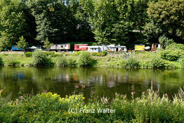 "Camping an der Ruhr in Essen (7-70592)" - (C) Franz Walter