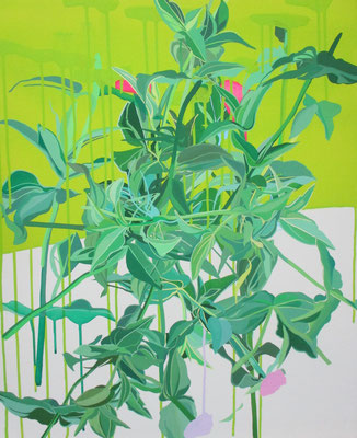 「迷子の風景 －NO.111－」　 2019　 Canvas・Acrylic　(60.6×50.0cm)F12