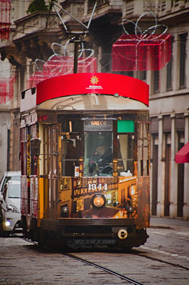 Tram in Mailand