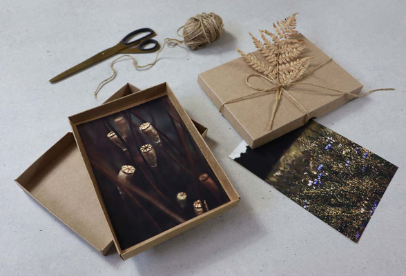 Emotional berührende Bilder in melancholischem Sil – ideal als Geschenkbox