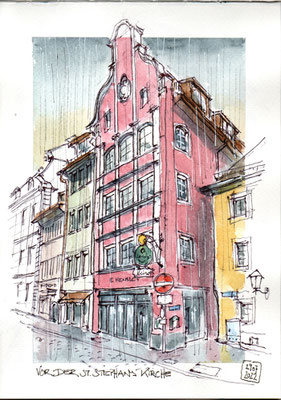 Lindau bei Regen