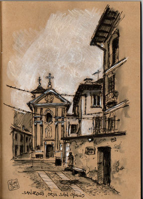 Orta san Giulio, Italien