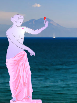 Aphrodite à Nâples - ©Jaja2023/Adagp