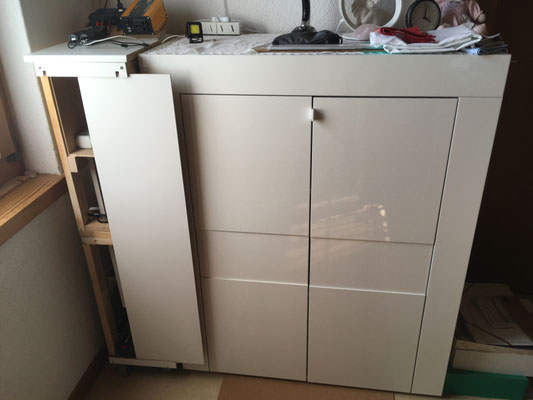 Power-Rack Schiebe-Front
