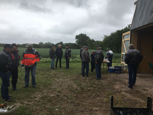 Gemeinsames Grillen in Dunsum