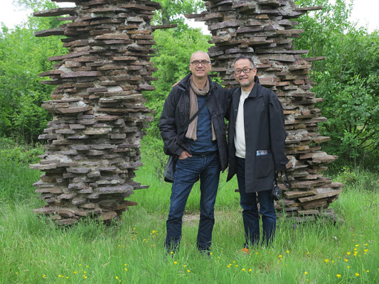 con Satoshi Hirose, Casacalenda (CB) - 2016