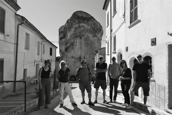 con Caterina Sbrana, Nichi Vendemiati, Gabriele Mallegni, Fausto Colavecchia, Matteo Innocenti e Antonella Di Toro . Pietracupa (CB), agosto 2023 