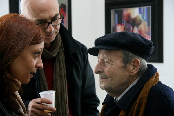 con Silvia Valente e Antonio Pettinicchi, Galleria Artes, Campobasso