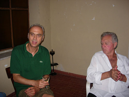 con Jimmie Durham, Filignano (IS) - 2011