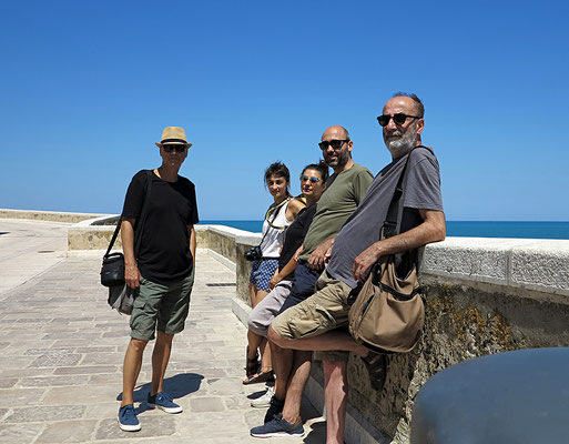 con Alessandra Brown, Marina Arienzale, Matteo Innocenti e Fausto Colavecchia, Termoli - 2019