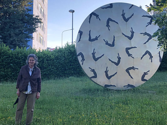 Mary Angela Schroth, Parco San Giovanni "Vuoto immanente - Moneta unica" . Campobasso - 2020