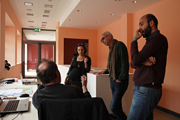 con Fausto Colavecchia, Silvia Valente e Matteo Innocenti, Fondazione Molise Cultura, Campobasso - 2016