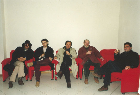 con Lino Mastropaolo, Michelangelo Janigro, Pasquale Napoli e Dante Gentile Lorusso - Larino (CB) 1992
