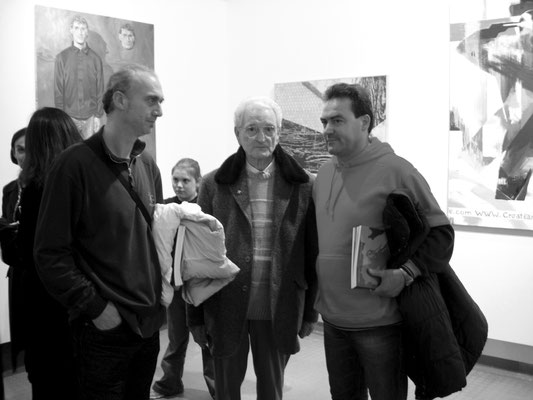 con Achille Pace e Dante Gentile Lorusso, Galleria Civica d'Arte Contemporanea, Termoli (CB)