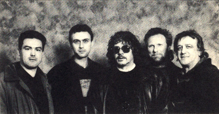 con Dante Gentile Lorusso, Lino Mastropaolo, Michele Peri e Fernando Battista (ph. Luce Magica-Campobasso) - 1992