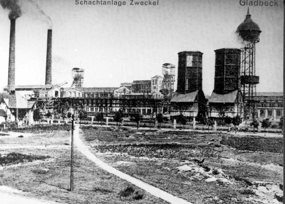 Schachtanlage Zweckel <br><font size=1>&copy; Stadtarchiv Gladbeck