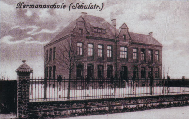 Hermannschule an der Schulstraße <br><font size=1>aus "Gladbeck Unsere Stadt"