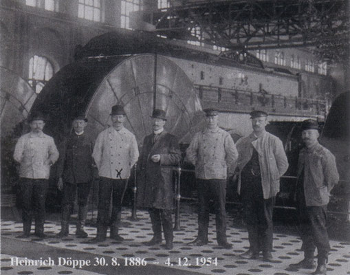 Maschinenhalle der Schachtanlage Zweckel<br><font size=1>aus "Gladbeck Unsere Stadt" Foto: Döppe