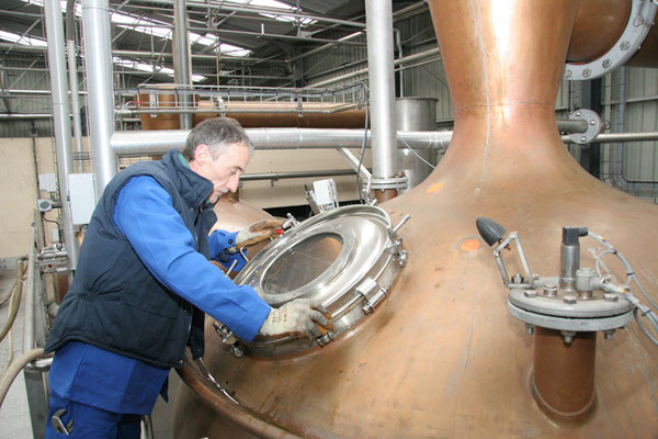 Brennblase Foto von Distilleries Peureux